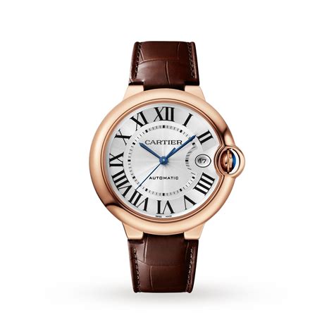 ballon bleu de cartier leather strap|cartier ballon bleu crown.